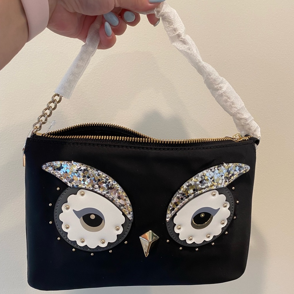 NEW Kate Spade Owl Shoulder Bag with Crossbody Strap